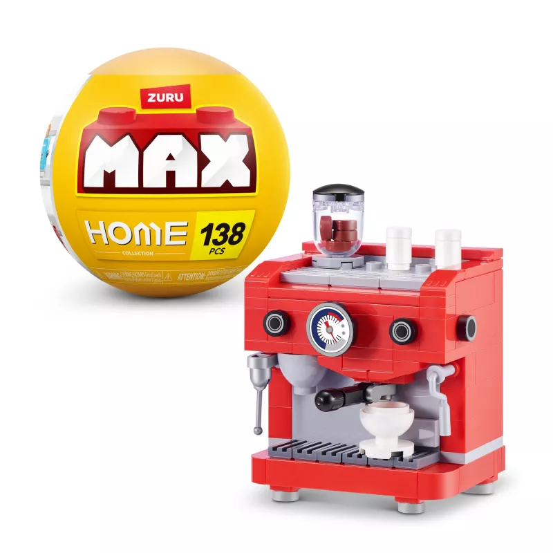 MAX Build more Premium Home Building Bricks Collection – Statybiniai blokeliai, 181 vnt., 8+ metų