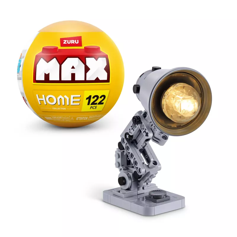 MAX Build more Premium Home Building Bricks Collection – Statybiniai blokeliai, 181 vnt., 8+ metų