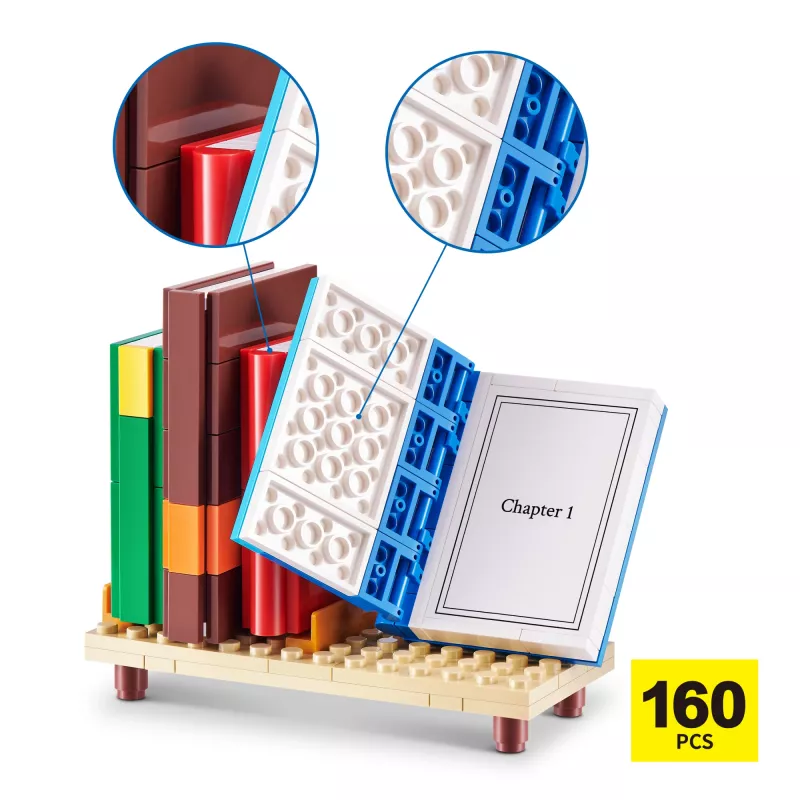 MAX Build more Premium Home Building Bricks Collection – Statybiniai blokeliai, 181 vnt., 8+ metų