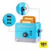 MAX Build more Premium Home Building Bricks Collection – Statybiniai blokeliai, 181 vnt., 8+ metų
