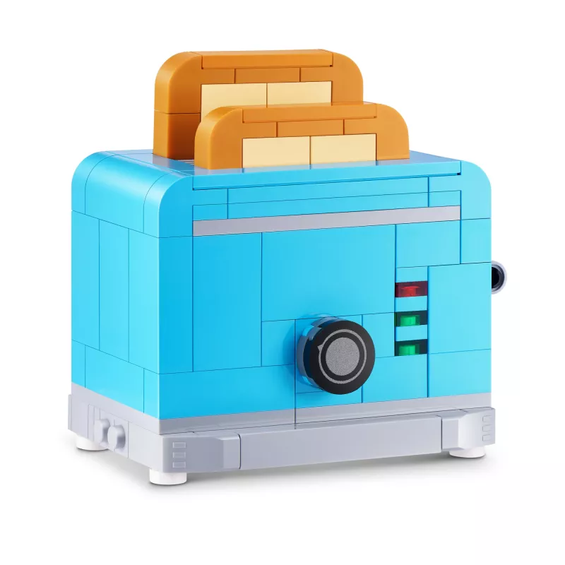 MAX Build more Premium Home Building Bricks Collection – Statybiniai blokeliai, 181 vnt., 8+ metų
