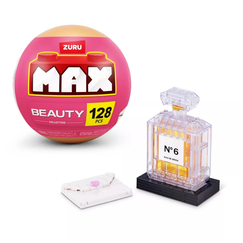 MAX Build More Premium Beauty Building Bricks Collection – Statybiniai blokeliai, 169 dalių, 8+ metų