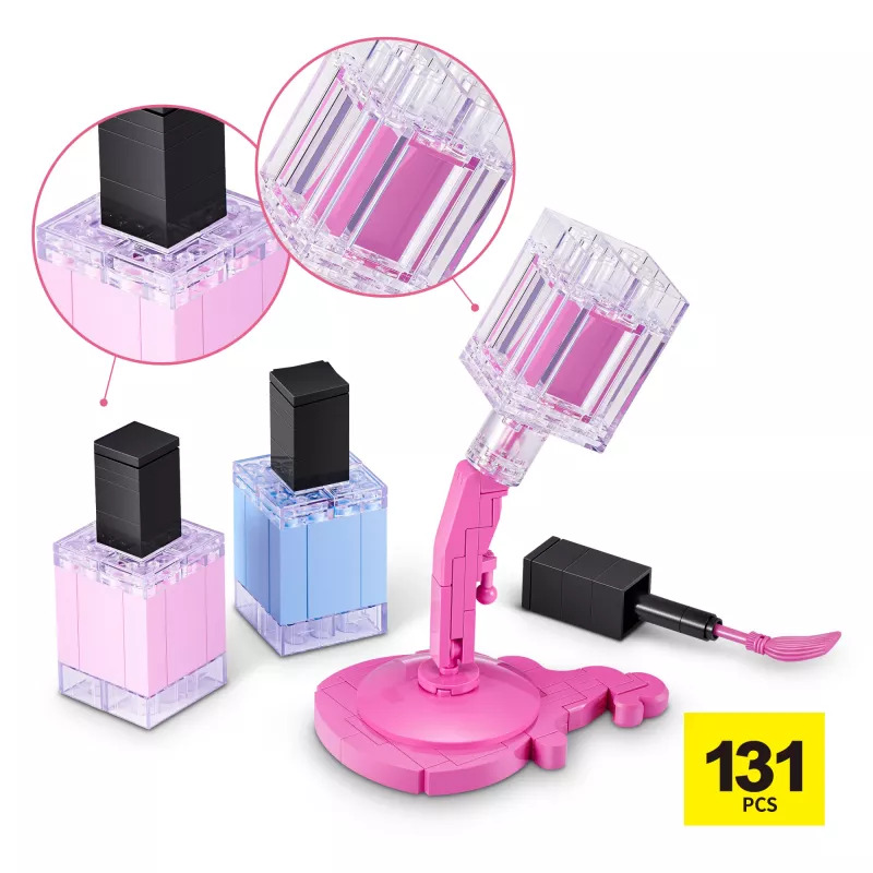 MAX Build More Premium Beauty Building Bricks Collection – Statybiniai blokeliai, 169 dalių, 8+ metų