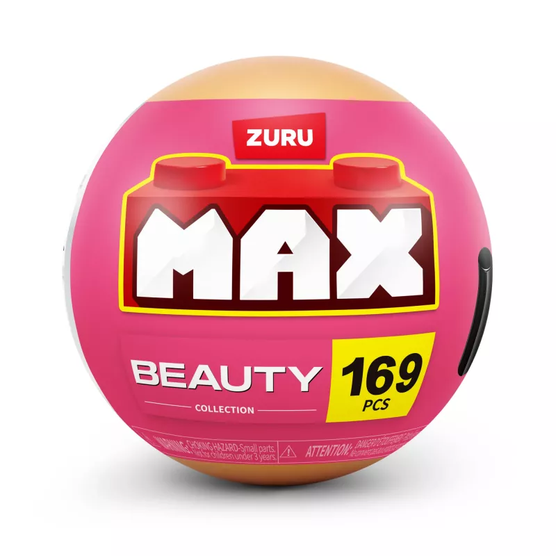 MAX Build More Premium Beauty Building Bricks Collection – Statybiniai blokeliai, 169 dalių, 8+ metų