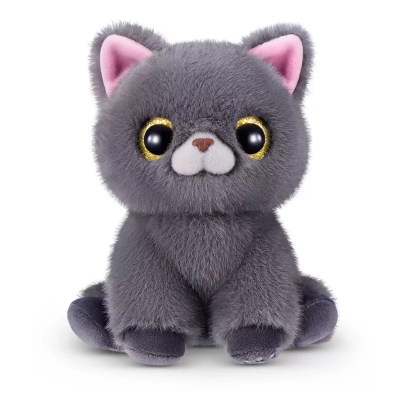 Interaktyvus žaislinis katinas Zuru Pets Alive Smitten Kittens Series 2 su garsais, nuo 3 metų, veikia su AAA baterijomis