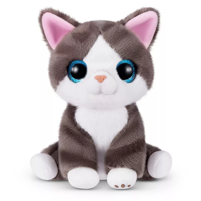 Interaktyvus žaislinis katinas Zuru Pets Alive Smitten Kittens Series 2 su garsais, nuo 3 metų, veikia su AAA baterijomis