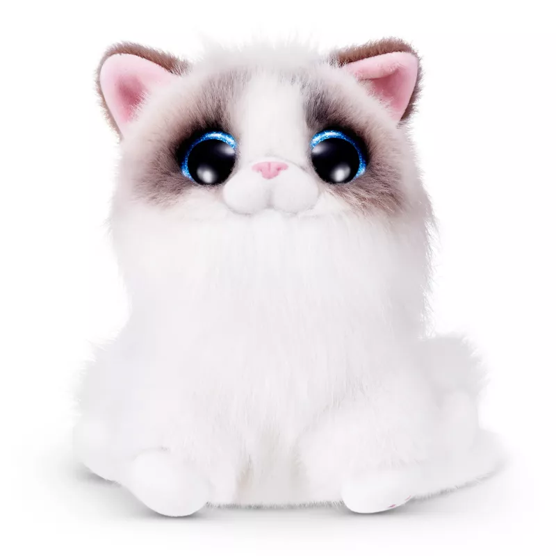 Interaktyvus žaislinis katinas Zuru Pets Alive Smitten Kittens Series 2 su garsais, nuo 3 metų, veikia su AAA baterijomis