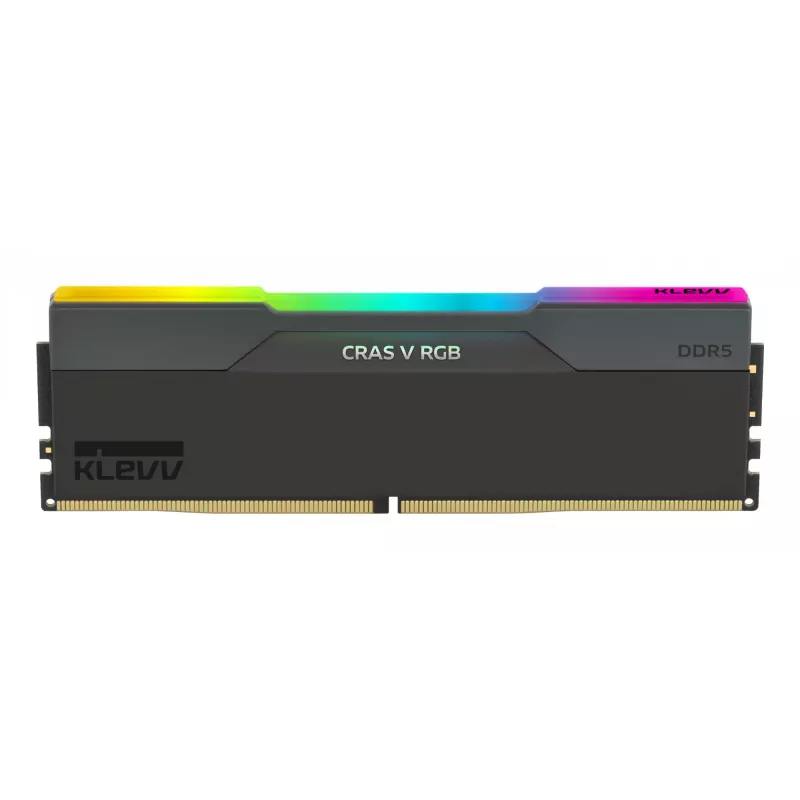Klevv 64GB (2 x 32GB) 6000MHz CL30 DDR5 atminties rinkinys CRAS V RGB 30-36-36-76