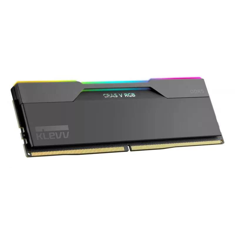 Klevv 64GB (2 x 32GB) 6000MHz CL30 DDR5 atminties rinkinys CRAS V RGB 30-36-36-76