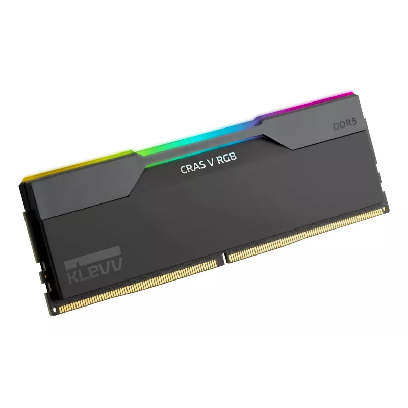 Klevv 64GB (2 x 32GB) 6000MHz CL30 DDR5 atminties rinkinys CRAS V RGB 30-36-36-76