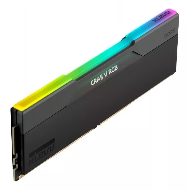 Klevv 64GB (2 x 32GB) 6000MHz CL30 DDR5 atminties rinkinys CRAS V RGB 30-36-36-76