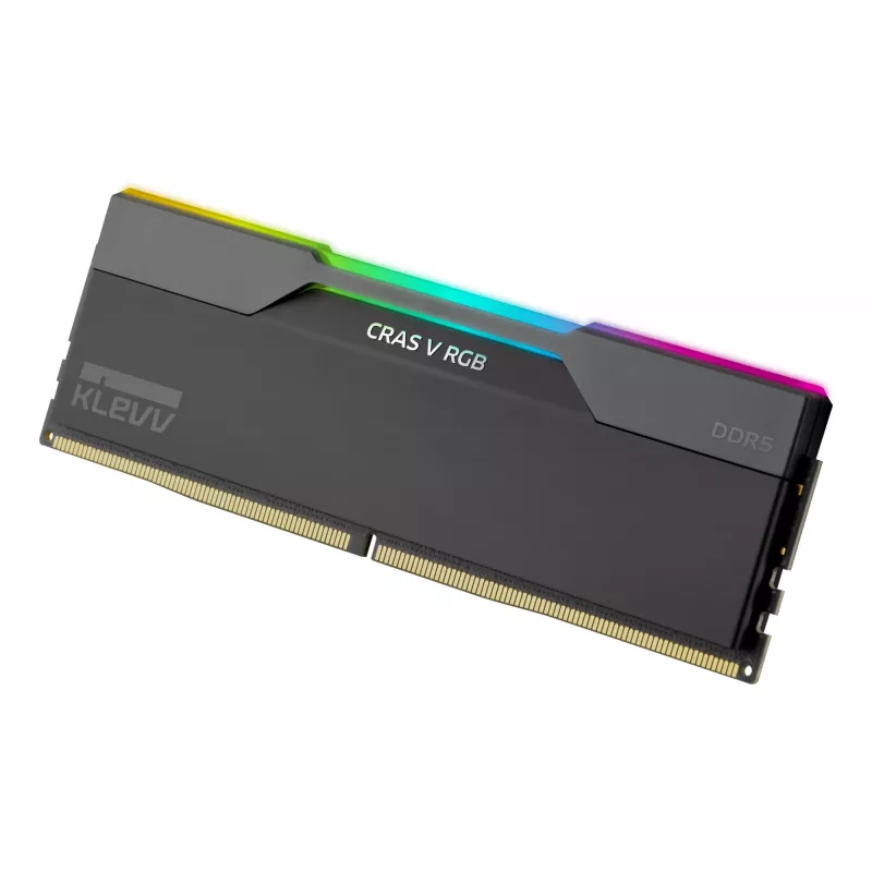Klevv 64GB (2 x 32GB) 6000MHz CL30 DDR5 atminties rinkinys CRAS V RGB 30-36-36-76