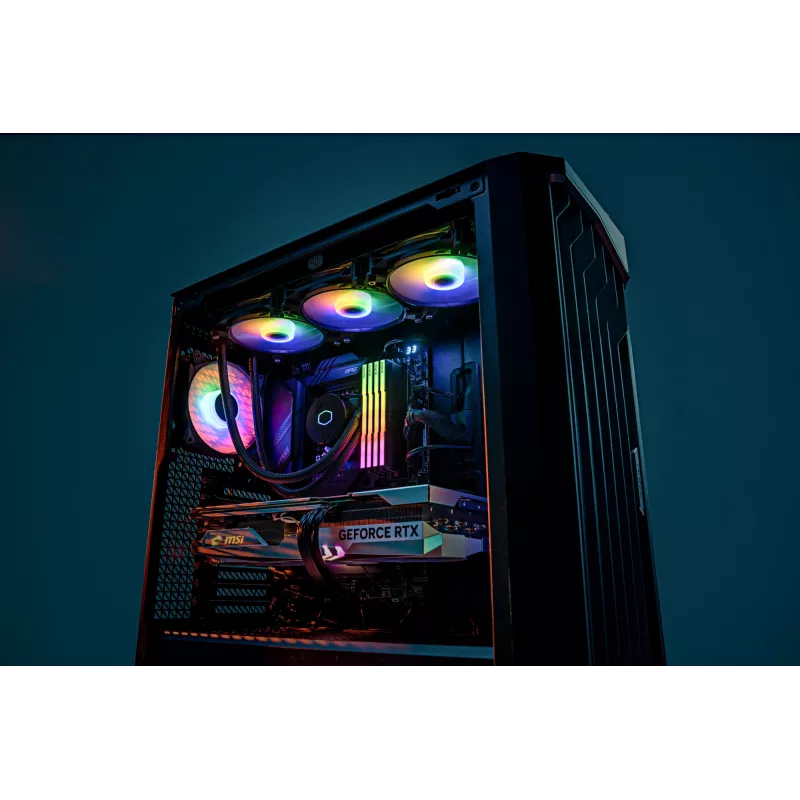 Klevv 64GB (2 x 32GB) 6000MHz CL30 DDR5 atminties rinkinys CRAS V RGB 30-36-36-76