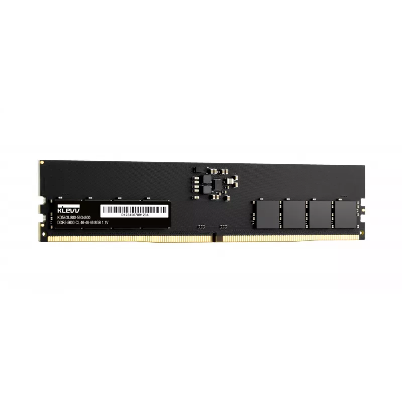 KLEVV 8GB DDR5 5600MHz CL46 288-pin DIMM 1.1V (46-46-46-90) darbalaukio RAM modulis