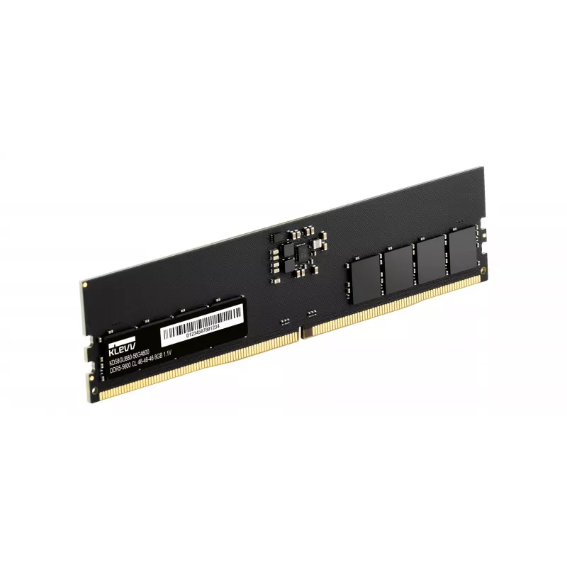 KLEVV 8GB DDR5 5600MHz CL46 288-pin DIMM 1.1V (46-46-46-90) darbalaukio RAM modulis