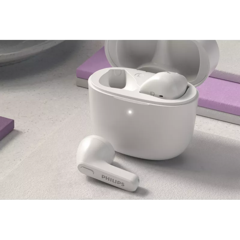 Philips 2000 serijos TAT2236WT Belaidės ausinės Į ausį Skambučiai/Muzika Balta