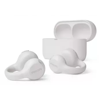 Philips 2000 serijos TAQ2000WT Ausinės „True Wireless Stereo“ (TWS) Ausų segtuvai, Atviro tipo, Skambučiai/Muzika Bluetooth Baltos