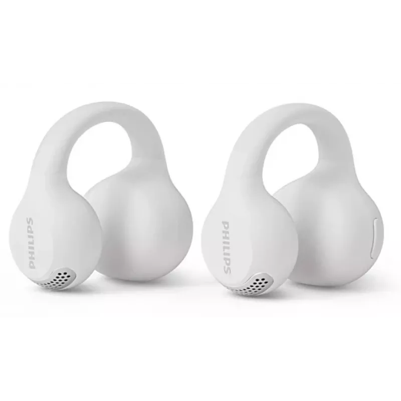 Philips 2000 serijos TAQ2000WT Ausinės „True Wireless Stereo“ (TWS) Ausų segtuvai, Atviro tipo, Skambučiai/Muzika Bluetooth Baltos