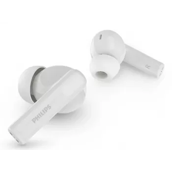 Belaidės ausinės į ausį Philips TAT2520WT/00 – Bluetooth, skirtos pokalbiams ir muzikai, 20–20000 Hz, 10 m atstumas, balta, 40 g