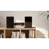 Mikro sistema namams Philips TAM4205M2/12 – 80 W RMS, 2 krypčių garsiakalbiai, Bluetooth, FM, LED ekranas, diskų dėklas (Juoda/Sidabrinė)