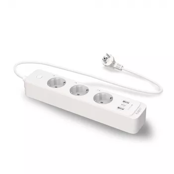 TP-Link Tapo P300 išmanusis ilginimo lizdas su 3 rozetėmis, USB įkrovimu