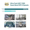 TP-Link Omada EAP690E HD belaidis prieigos taškas AXE11000 keturių juostų WiFi 6E lubų montavimui