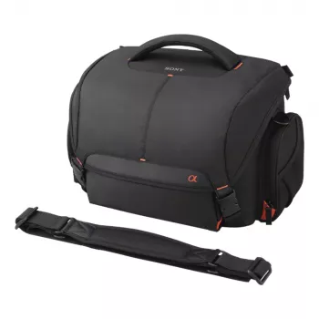Sony LCS-SC8, Pečių dėklas, Sony, SLT-A58K, SLT-A65V, SLT-A77V, SLT-A99V, NEX-6/B, NEX-6L/B, Juoda