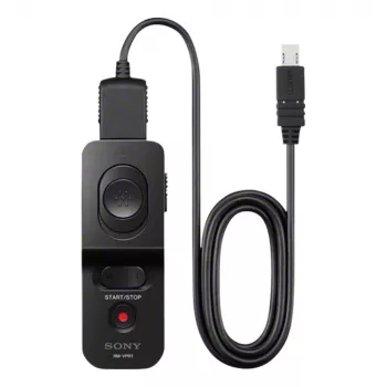 Sony RM-VPR1 nuotolinio valdymo pultas fotoaparatui, laidinis, mygtukai, įkraunamas, juodas
