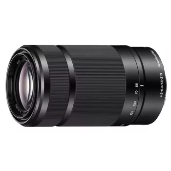 Sony SEL55210 teleobjektyvas juodas