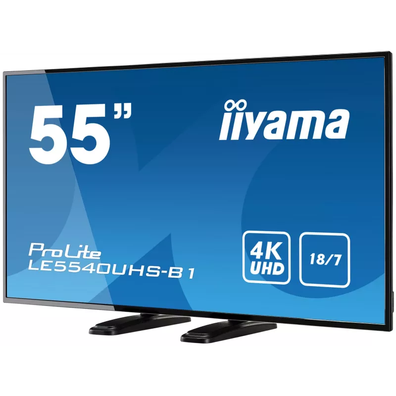 iiyama OSTX40X81 monitorio / ekrano stovas 139,7 cm (55 col.) stalas Juoda
