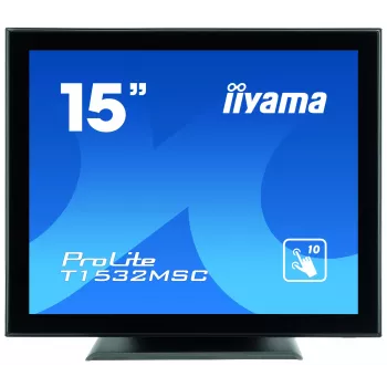iiyama T1532MSC-B5AG POS monitorius 38,1 cm (15 colių) 1024 x 768 pikseliai liečiamasis ekranas