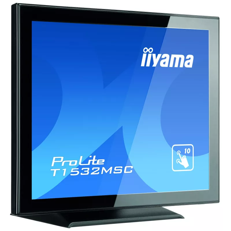 iiyama T1532MSC-B5AG POS monitorius 38,1 cm (15 colių) 1024 x 768 pikseliai liečiamasis ekranas
