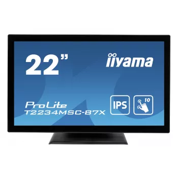 Monitorius iiyama ProLite T2234MSC-B7X 54,6 cm (21,5 colio) Full HD liečiamasis ekranas, juodas