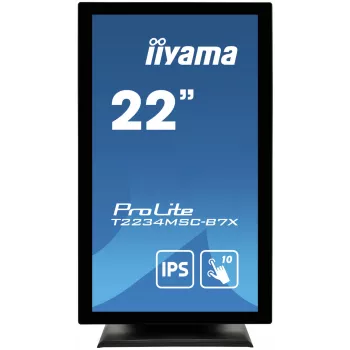 Monitorius iiyama ProLite T2234MSC-B7X 54,6 cm (21,5 colio) Full HD liečiamasis ekranas, juodas