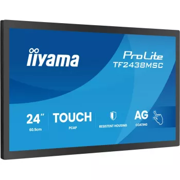 Liečiamasis monitorius IIYAMA TF2438MSC-B2 – 24 colių interaktyvus ekranas su daugialiečiu