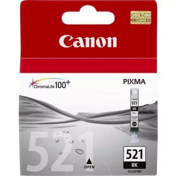 Canon CLI-521BK juodos pigmentinės rašalo kasetė