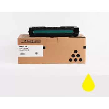 Ricoh 406351 tonero kasetė 1 vnt. Originali geltona