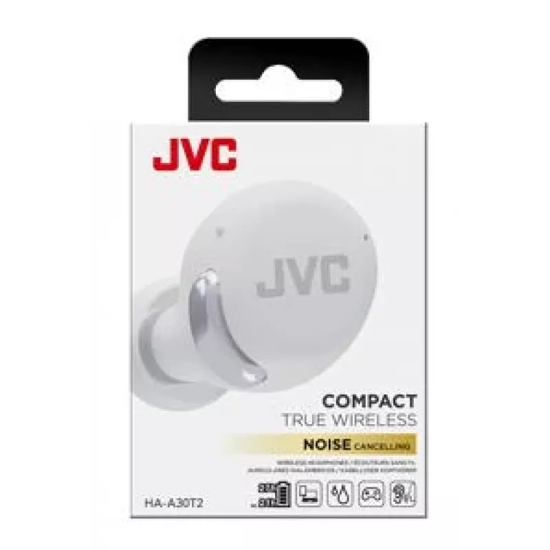 JVC HA-A30T2-W-U belaidės ausinės True Wireless Stereo (TWS) Į ausį Skambučiai/Muzika USB Type-C Bluetooth Baltos