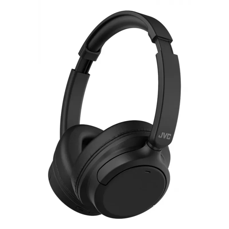 JVC belaidės ausinės su triukšmo slopinimu, ausinės ant galvos, USB Type-C, Bluetooth, juodos