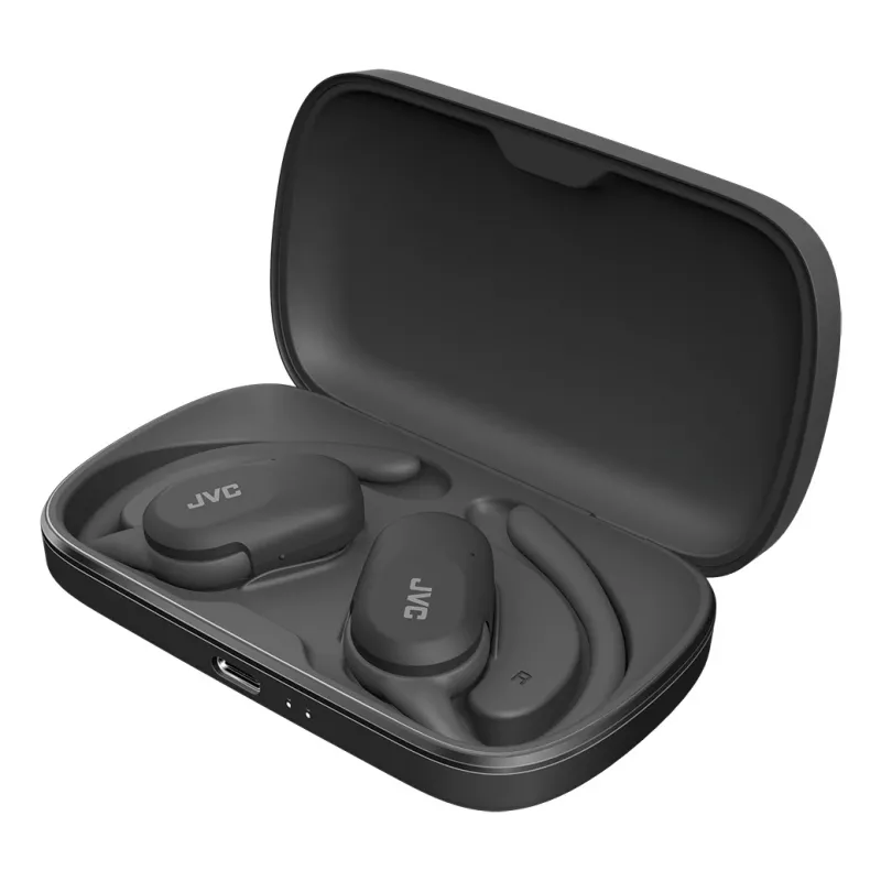 Ausinės JVC HA-NP40T True Wireless Stereo TWS Kabinamos Bluetooth Juodos, 20–20000 Hz, 10 m