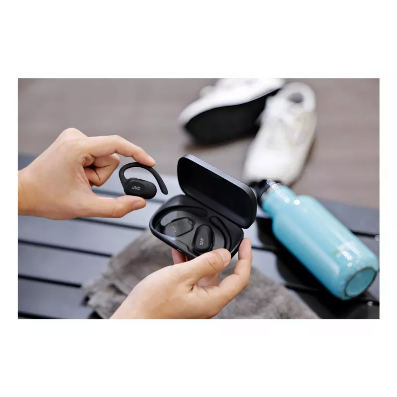 Ausinės JVC HA-NP40T True Wireless Stereo TWS Kabinamos Bluetooth Juodos, 20–20000 Hz, 10 m