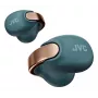 Ausinės JVC HA-NP1T TWS belaidės, ausų segtukai, skambučiams/muzikai, USB Type-C, Bluetooth, mėlyna, auksinė