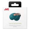 Ausinės JVC HA-NP1T TWS belaidės, ausų segtukai, skambučiams/muzikai, USB Type-C, Bluetooth, mėlyna, auksinė