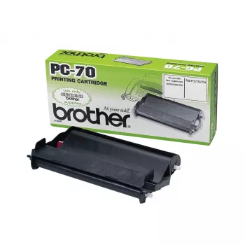 Kasetė faksui Brother PC70 – juoda, 140 puslapių