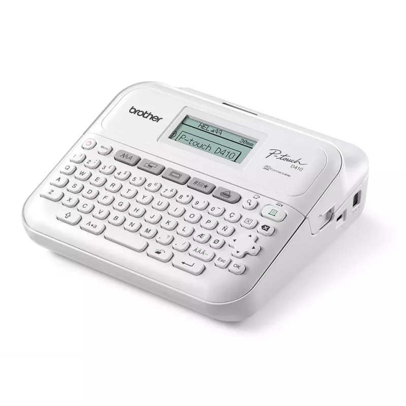 Brother PT-D410VP etikečių spausdintuvas ZINK (Zero-Ink) 180 x 180 DPI laidinis TZe QWERTY