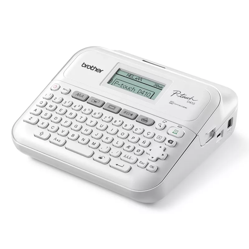 Brother PT-D410 etikečių spausdintuvas terminis perdavimas 180 x 180 DPI 20 mm/s laidinis TZe QWERTY