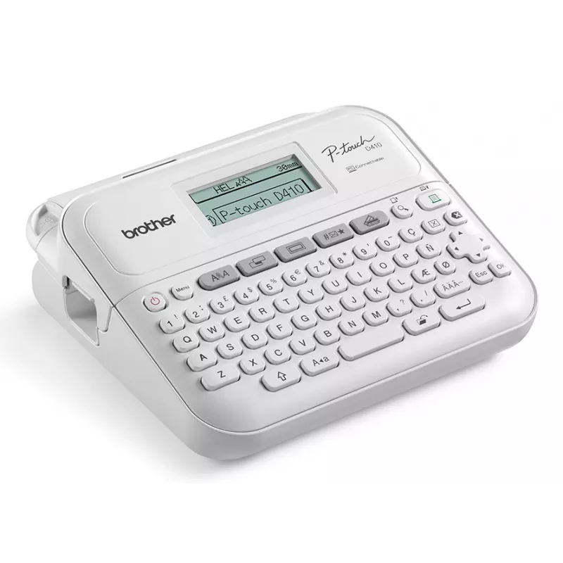 Brother PT-D410 etikečių spausdintuvas terminis perdavimas 180 x 180 DPI 20 mm/s laidinis TZe QWERTY