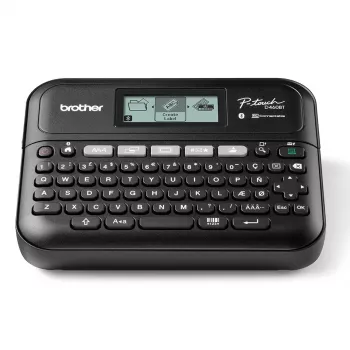 Brother PT-D460BTVP etikečių spausdintuvas, terminis perdavimas, 180 x 180 DPI, 30 mm/s, laidinis ir belaidis, TZe, Bluetooth, QWERTY