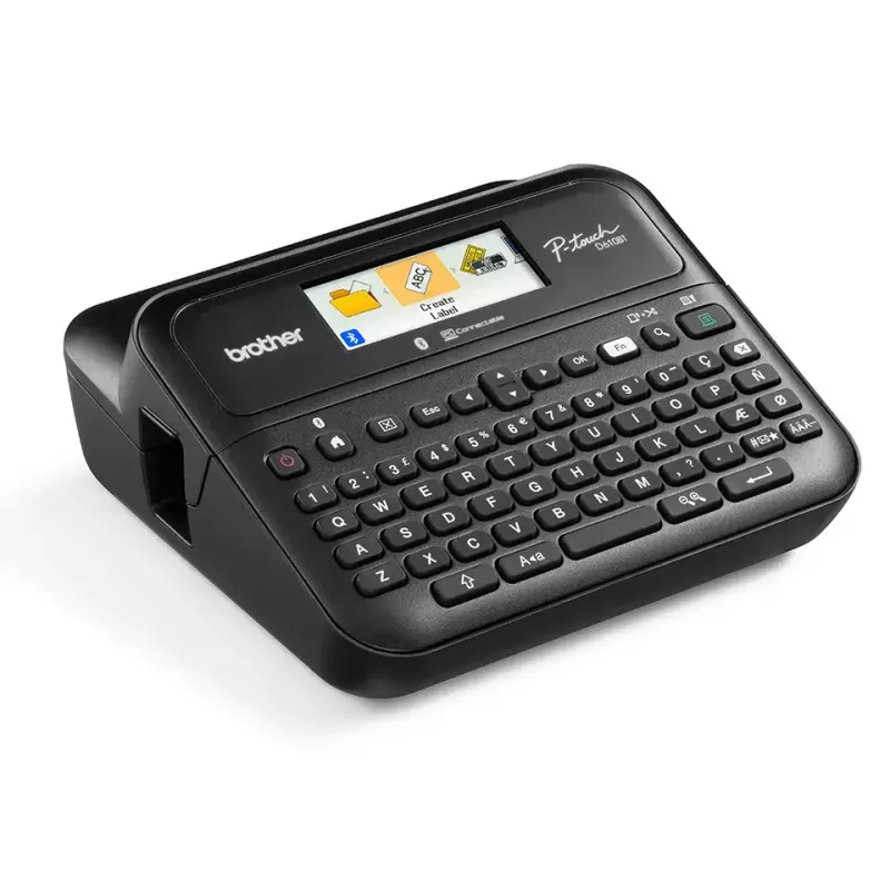 Etikečių spausdintuvas Brother PT-D610BTVP, terminis pernešimas, 180 x 360 DPI, 30 mm/s, laidinis ir belaidis, „Bluetooth“, TZe juostos
