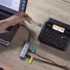 Etikečių spausdintuvas Brother PT-D610BTVP, terminis pernešimas, 180 x 360 DPI, 30 mm/s, laidinis ir belaidis, „Bluetooth“, TZe juostos